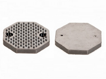 Арт. 1016 Резиновая накладка для подъемников Т-4, AE&T, AMGO, Nordberg, APAC (1016) А, В - 130 мм. Н - 12 мм.