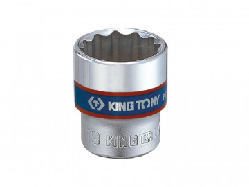 Головка торцевая стандартная двенадцатигранная 3/8&quot, 14 мм KING TONY 333014M