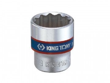 Головка торцевая стандартная двенадцатигранная 3/8&quot, 13 мм KING TONY 333013M