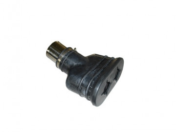 Газоприемная насадка на сдвоенную выхлопную трубу 160/80мм Atis FS-N76-160/80