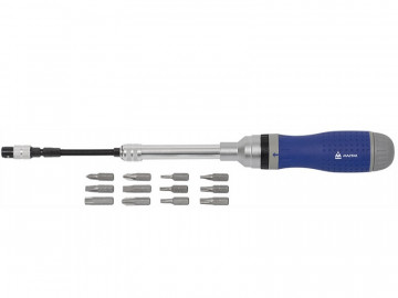 Отвёртка со сменными вставками, 13 в 1 МАСТАК 049-13B