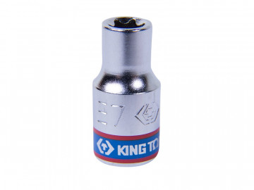 Головка торцевая TORX Е-стандарт 1/4&quot, E7, L = 24 мм KING TONY 237507M