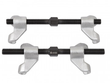 Стяжка амортизаторных пружин, 230 мм, кованная, двойной крюк, 2 предмета МАСТАК 100-04230