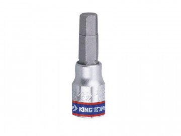Насадка (бита) торцевая 1/4&quot, HEX, 4 мм, L = 37 мм KING TONY 203504