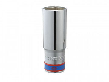 Головка торцевая глубокая шестигранная 1/2&quot, 13 мм KING TONY 423513M