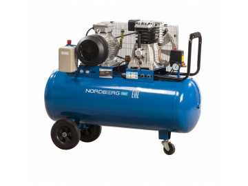 Компрессор поршневой (100л), 400л/мин ECO Nordberg NCE100/400-220