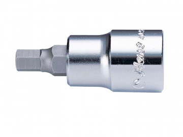 Короткая торцевая вставка 1/4 HEX 8 мм Hans 2026M08