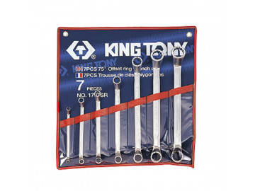 Набор накидных ключей, 1/4-9/8, 7 предметов KING TONY 1707SR