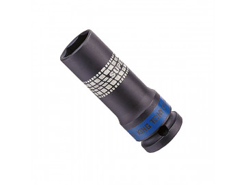 Головка торцевая ударная глубокая 1/2, 22 мм, тонкостенная KING TONY 441522M