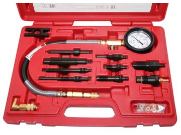 Компрессометр дизельный (14 адаптеров) AE&T TA-G1079