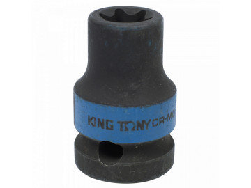 KING TONY Головка торцевая ударная TORX Е-стандарт 3/4, E18,L=110 мм 647518M