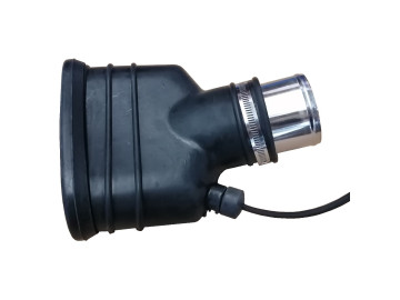 Насадка газоприемная овальная 102 мм KraftWell KRW-EN-102D