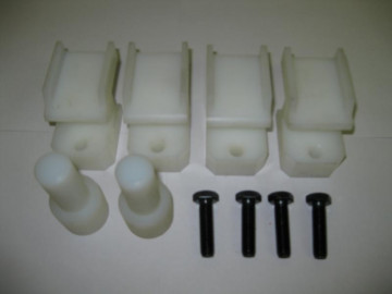 Комплект пластиковых адаптеров для литых дисков