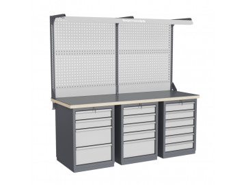 Верстак слесарный FBK 205.456-2F