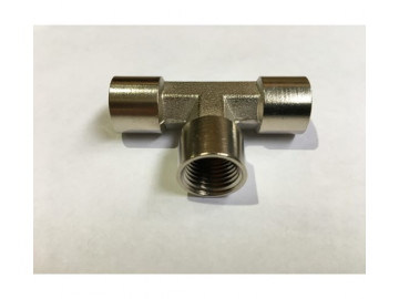 Муфта прямая, Т образная, 1/4',внутренняя резьба, латунь HUBERTH RP208343