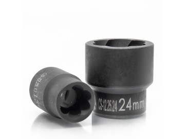 Короткая торцевая спиральная головка на 1/2