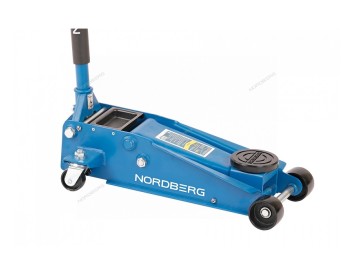Домкрат подкатной 3 т с резиновой насадкой NORDBERG N3203